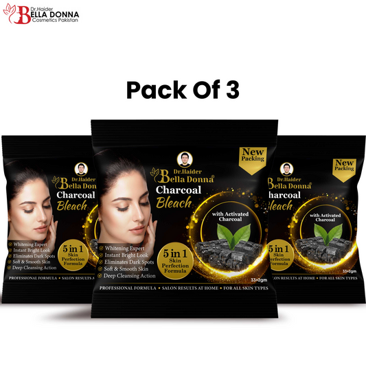 Bella Donna Charcoal Bleach (Pack of 3)