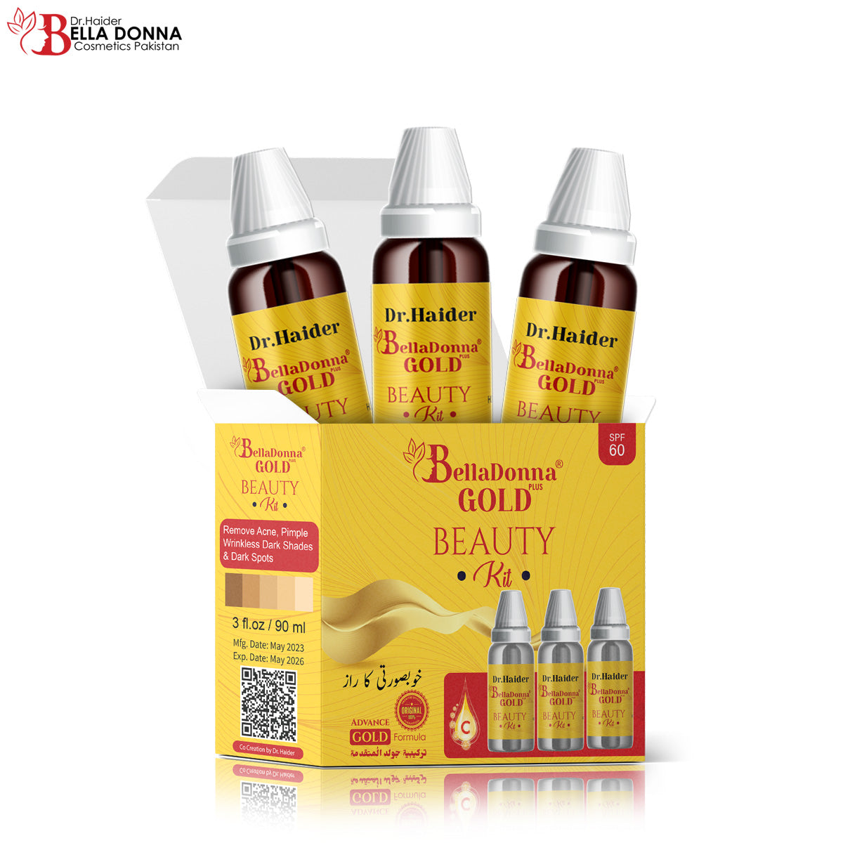 Bella Donna Gold Beauty Kit (Single Box)
